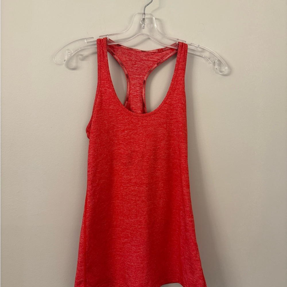 Lululemon Red Sleeveless Women's Top